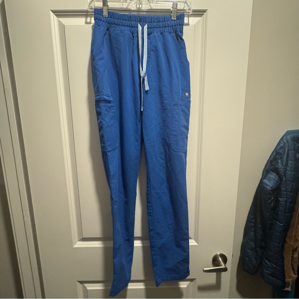Figs Royal Blue Scrub Pants XXS